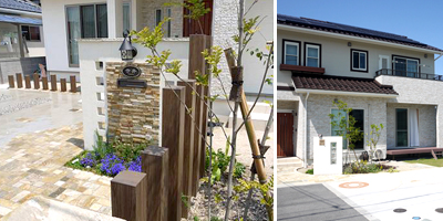 ガーデンエクステリア施工実績